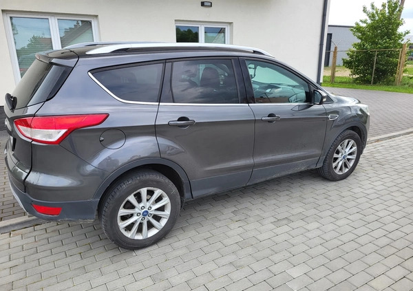 Ford Kuga cena 50999 przebieg: 161000, rok produkcji 2015 z Przecław małe 232